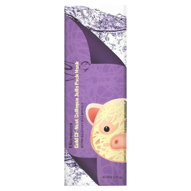 Elizavecca, Коллагеновая маска Gold CF-Nest Collagen Jella Pack, 80 мл