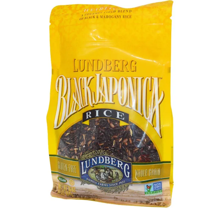 Lundberg, Черный японский рис, 16 унций (454 г)