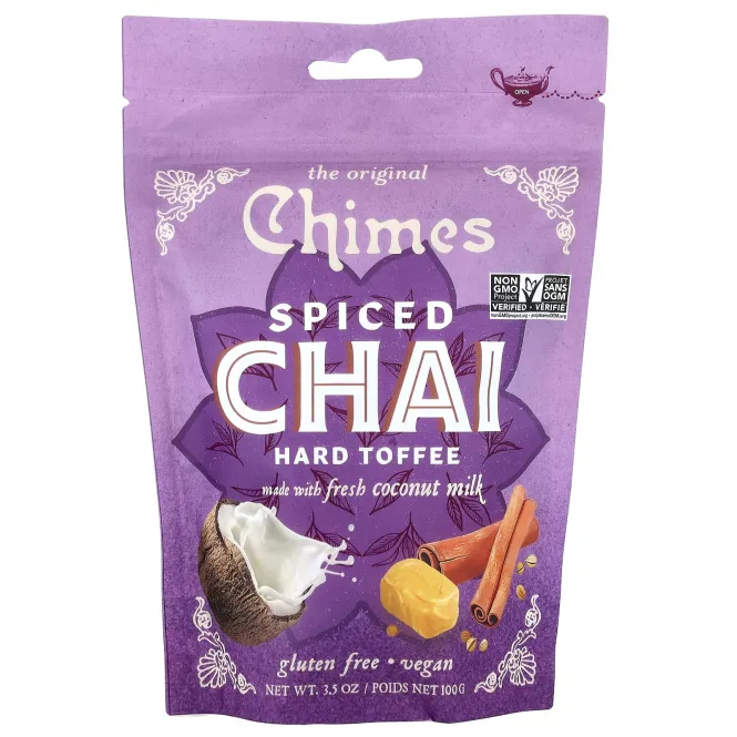 Chimes, пряный чай, твердый ирис, 100 г (3,5 унции)