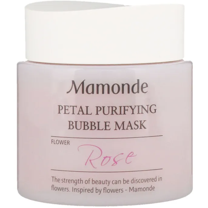 Mamonde, Цветочная очищающая пенящаяся маска, роза, 100 мл