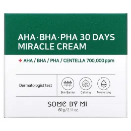 Some By Mi, Крем с кислотами AHA, BHA, и PHA, для устранения несовершенств кожи за 30 дней, 60 г