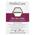 ProBioCare, Пробиотики для женщин с пребиотиками, 100 млрд, 30 растительных капсул