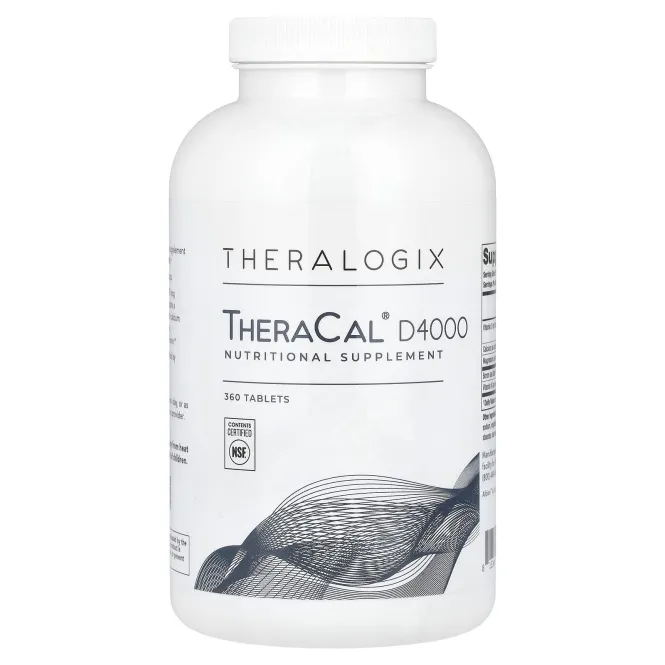 Theralogix, TheraCal D4000`` 360 таблеток