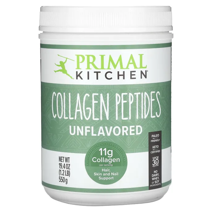 Primal Kitchen, пептиды коллагена, с нейтральным вкусом, 550 г (19,4 унции)