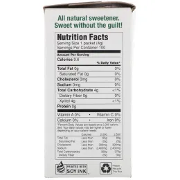 Xyla, Совсем как сахар! 100 пакетиков по 4 г