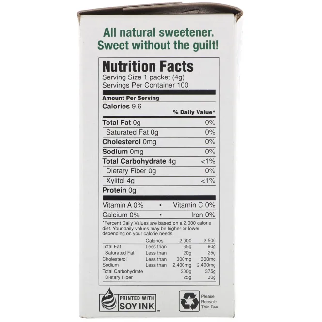 Xyla, Совсем как сахар! 100 пакетиков по 4 г