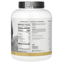 Levels, Порошок из сывороточного протеина от травяного откорма, ваниль и корица, 2,27 кг (5 фунтов)