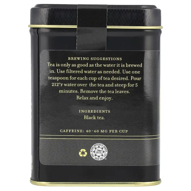 Harney & Sons, Смешанный черный чай, английский завтрак, 112 г (4 унции)