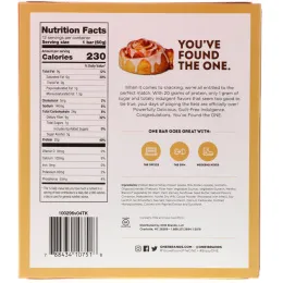 One Brands, One, вкус рулета с корицей, 12 батончиков, 2.12 унции(60 г) каждый