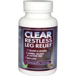 Clear Products, Clear Restless Leg Relief, 60 caps, 60 caps