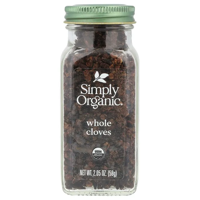 Simply Organic, Целая гвоздика, 2,05 унции (58 г)