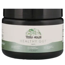 Terra Origin, Порошок для здорового кишечника, мята, 5,35 унции (151,8 г)