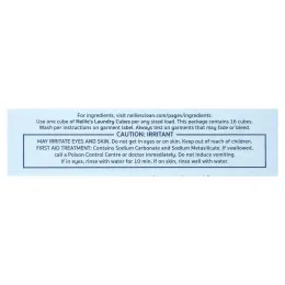 Nellie's, кубики для стирки, средство для стирки без пластика, без запаха, 16 загрузок, 240 г (8,47 унции)