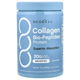 NeoCell, протеин Collagen Bio-Peptides™, без добавок, 283 г (10 унций)