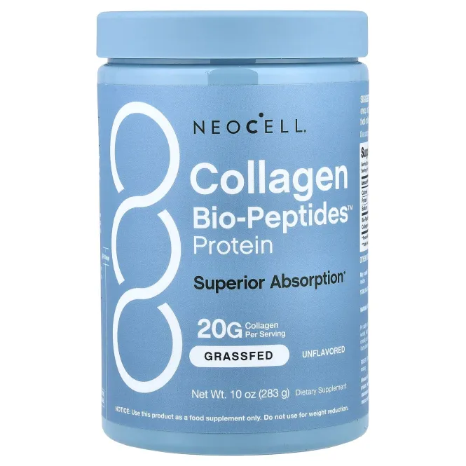 NeoCell, протеин Collagen Bio-Peptides™, без добавок, 283 г (10 унций)