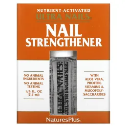 Nature's Plus, Ultra Nails, средство для укрепления ногтей, 1/4 жидкой унции (7,4 мл)