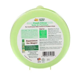 Citrus Magic, Твердый освежитель воздуха, свежий цитрусовый аромат, 8 унций (227 г)