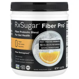 RxSugar, Fiber Pro ™, натуральный апельсин, 770 г (1,7 фунта)