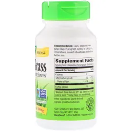 Nature's Way, Barley Grass, Young Harvest, 500 mg, 100 Vegetarian Capsules