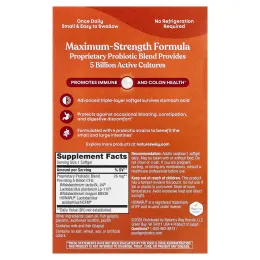 Nature's Way, Pearls®, пробиотик, максимальная эффективность, 5 млрд КОЕ, 30 капсул