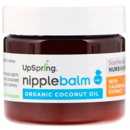 UpSpring, Nipplebalm, Organic Coconut Oil, 2 fl oz (60ml)
