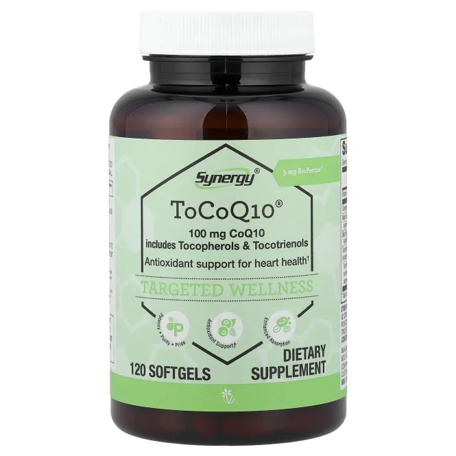 Vitacost, Synergy®, ToCoQ10®, 120 Softgels