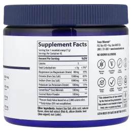 Trace, ZEROLyte Powder, лимонад с солеными ягодами, 315 г (11,1 унции)