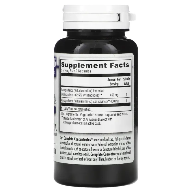 Kroeger Herb Co, ашваганда, 60 вегетарианских капсул