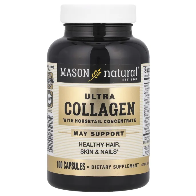 Mason Natural, Ультра коллагеновая формула для красоты, 100 капсул