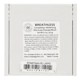 Honeybee Gardens, Румяна из отжатой маракуи, улучшающие кожу лица, Бездыханный, 0,3 унции (8,5 г)