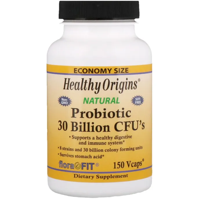 Пробиотики, Probiotic, Healthy Origins, 30 млрд КОЕ, 150 капсул