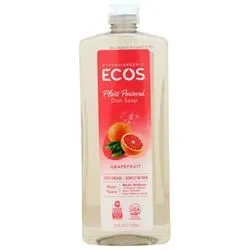 ECOS, Мыло для мытья посуды Грейпфрут 25 жидких унций