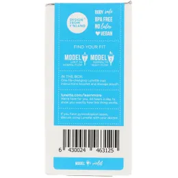 Lunette, Менструальный колпачок многоразового использования, модель 1, для легких и нормальных выделений, фиолетовый, 1 штука