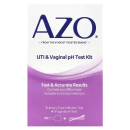 AZO, Набор для тестирования на ИМП и влагалища, набор из 2 предметов