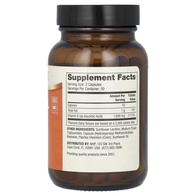 Dr. Mercola Витамин C в липосомах 1000 мг, 60 липосомных капсул