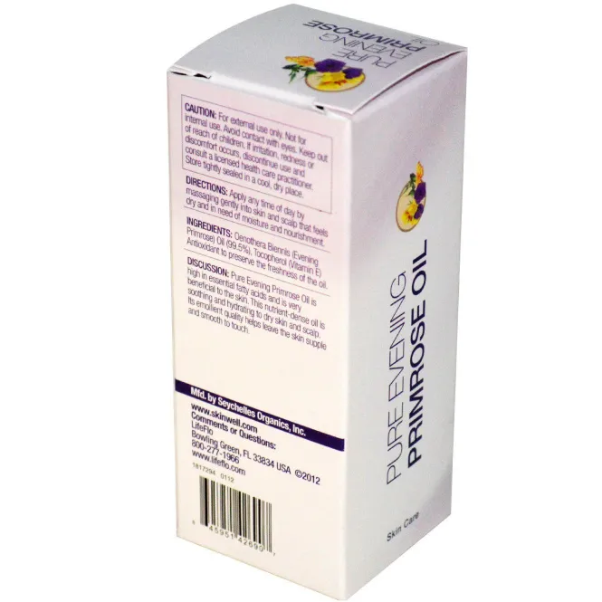 Life-flo, Чистое масло примулы вечерней, 118 мл