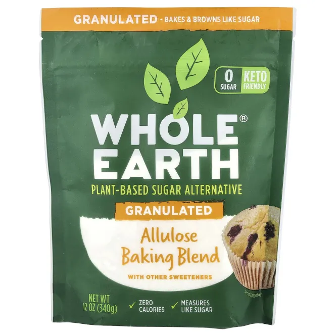 Whole Earth, Смесь для выпечки аллулозы, гранулированная, 340 г (12 унций)