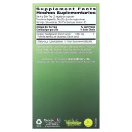 Bio Nutrition, Семена тмина, 60 вегетарианских капсул