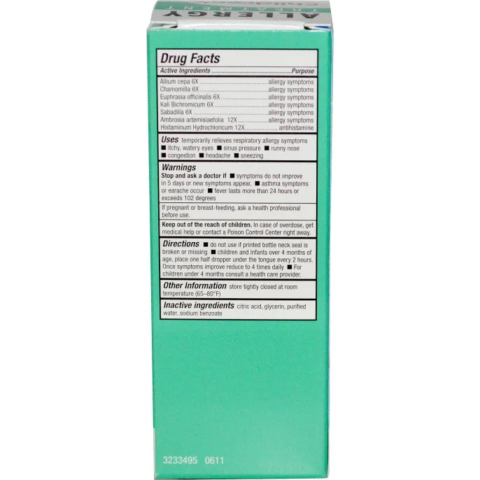 NatraBio, BioAllers, лечение детской аллергии, 30 мл