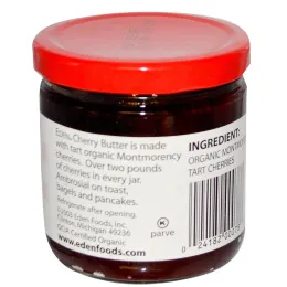 Eden Foods, Органическое вишнёвое повидло, 227 г