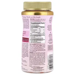 Nature's Bounty, жевательные таблетки для роста волос, со вкусом персика и манго, 60 жевательных таблеток