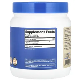 Nutricost, Органический корень маки, без добавок, 454 г (1 фунт)