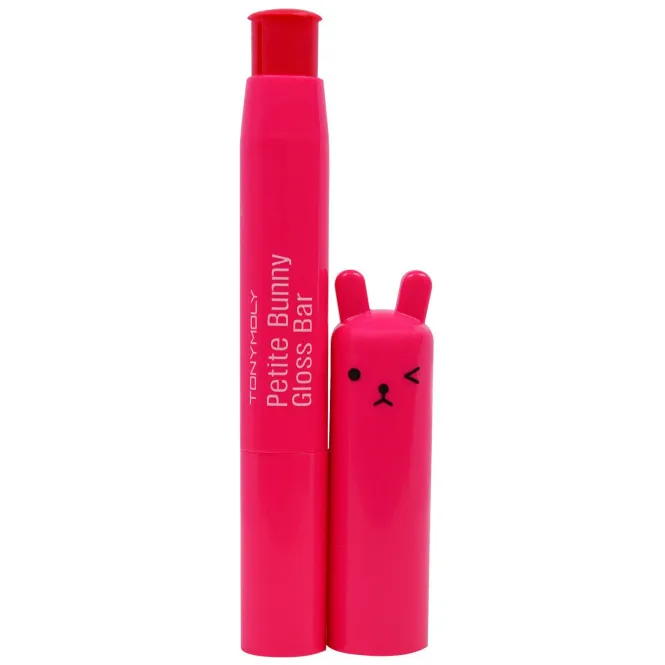 Tony Moly, Маленький зайчик, блеск для губ, Сочное яблоко