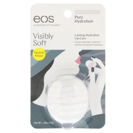 EOS, Visibly Soft Lip Balm Sphere, нейтральный аромат, 0,25 унц. (7 г)