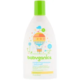BabyGanics, Кондиционер и гель для душа, без отдушек, 12 ж. унц. (354 мл)