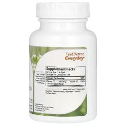 Zahler, Витамин D3, улучшенная формула, 10000 МЕ, 120 мягких таблеток