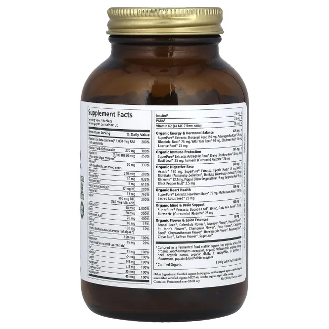 The Synergy Company, Vita·Min·Herb, Мультивитамины для женщин 120 таблеток