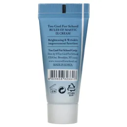 Too Cool for School, Rules of Mastic, IX Cream, крем для лица, 7 г (0,24 унции)