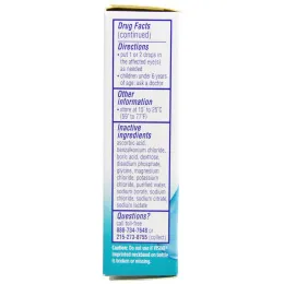 Visine, Средство от сухости глаз, смазывающие глазные капли, стерильные, 0,5 жидк. унц. (15 мл)