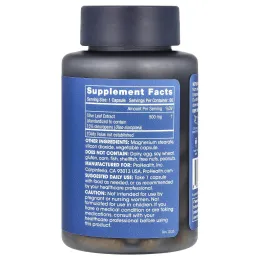 ProHealth Longevity, Экстракт оливковых листьев 15% олеуропеина, 500 мг, 60 капсул